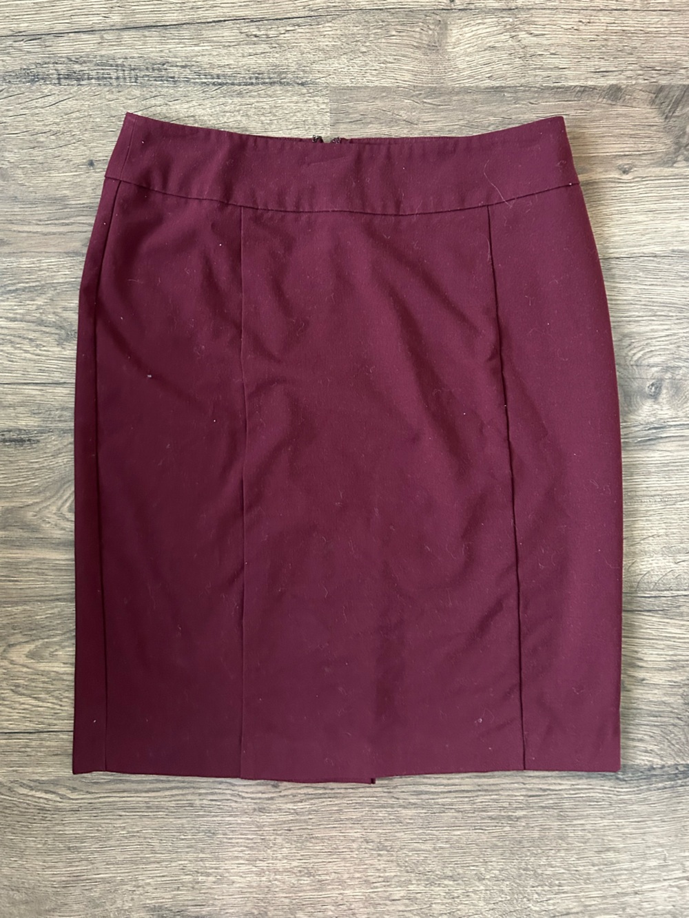 New York & Company Wine Red purple Pencil Skirt